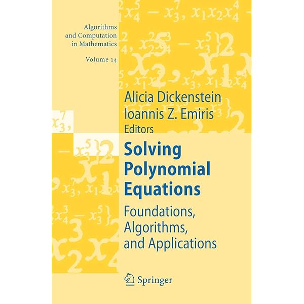 Algorithms in Real Algebraic Geometry (Algorithms and Computation